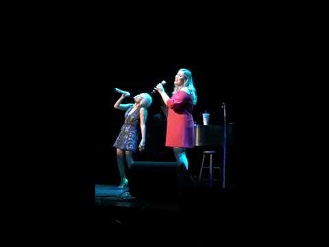Kristin Chenoweth and 17 year old connect flawlessly on an unrehearsed duet of For Good. Amazing!