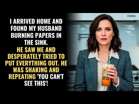 I Caught My Husband Burning Secrets: His Hands Shook as His Terrified Eyes Screamed 'You Can't See..