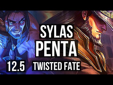 SYLAS vs TWISTED FATE (MID) | Penta, Legendary, 400+ games, 14/3/3 | EUW Master | 12.5
