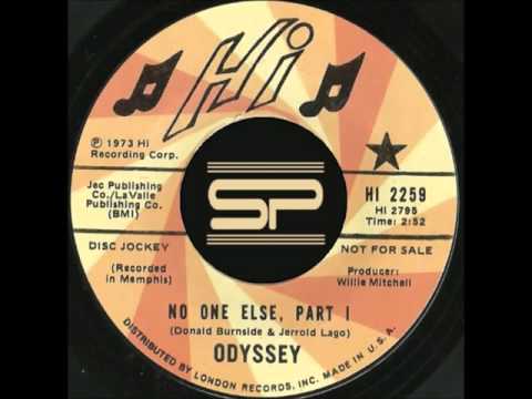 BLAXPLOITATION 45t - ODYSSEY - No One Else (part 1) - 1973 Hi