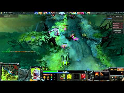 Dota 2 | Grafitte -- Rubick vs Pudge (Pudge perspective)