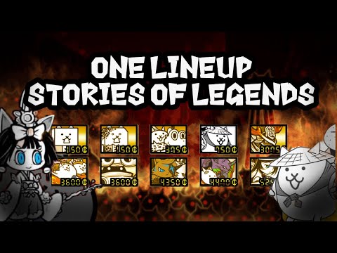 Battle Cats | One Lineup, STORIES OF LEGENDS [ALL Sub Chapters 1 - 49]