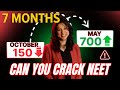 NEET 2026 In 7 Months Complete Strategy Neet2026 Dr Vani Sood