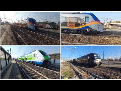 NUOVO POP per il Veneto e il PRIMO ETR 521 S1 ~ Una giornata alla stazione di Treviglio | 61° parte
