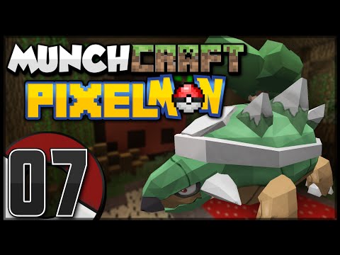 MunchCraft Pixelmon | Episode 7 - Le Dank Grass Gym!