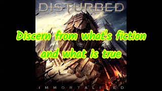 Download lagu DISTURBED - OPEN YOUR EYES (Lyric Video) mp3