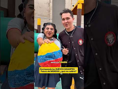 #profejesusandres abriendo HUEVOS gigantes del MUNDIAL