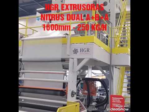 EXTRUSORA HGR COEX NITRUS DUAL A+B+A