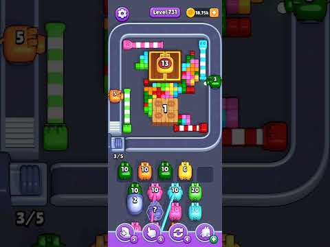 Pixel Flow Level 731 Walkthrough