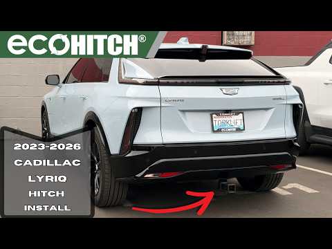 How to Install Trailer Hitch on a Cadillac Lyriq | EcoHitch® X6046S
