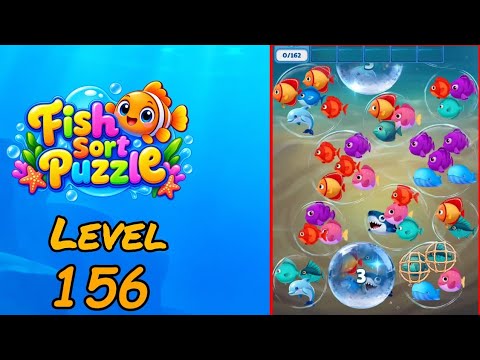 Fish Sort Puzzle Level 156 Walkthrough thumbnail