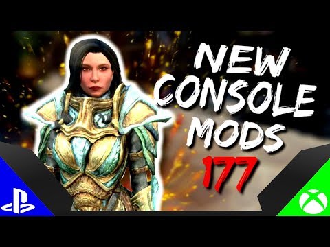 Skyrim Special Edition: ▶️5 BRAND NEW CONSOLE MODS◀️ #177 (PS4/XB1/PC)