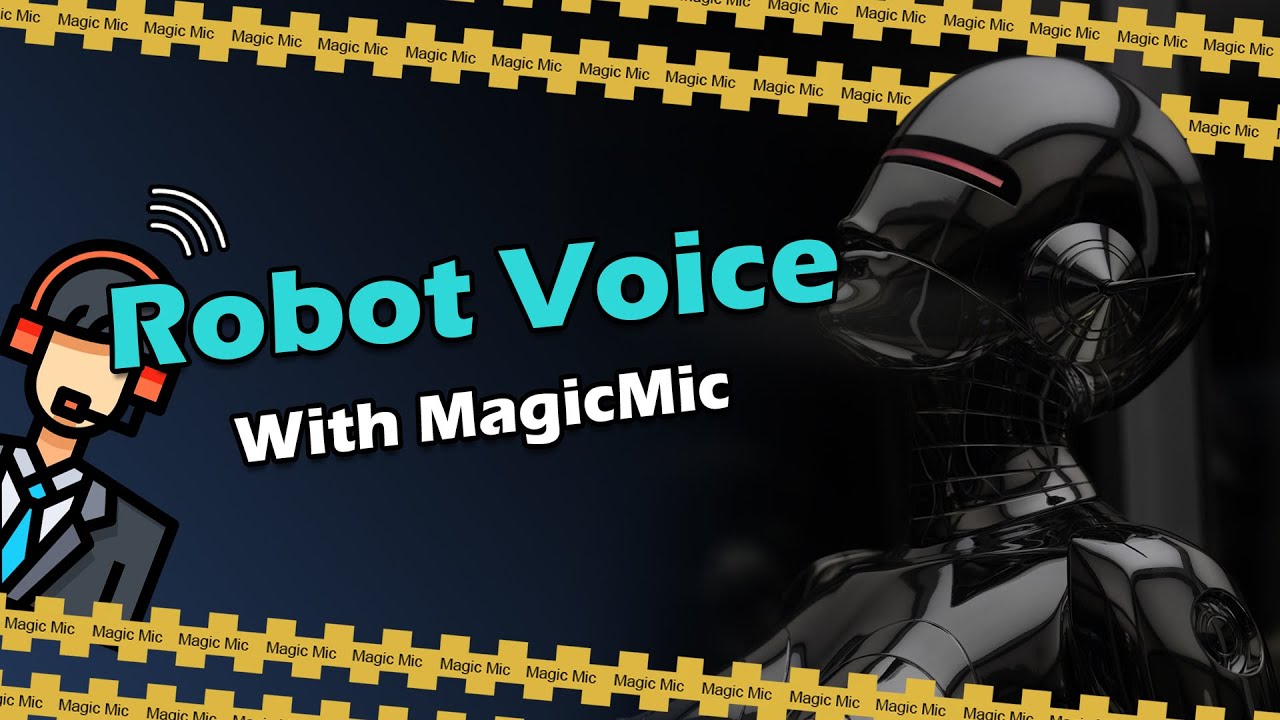 Robot Voice changer youtube video