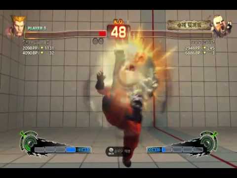 SSF4 AE PC Ranking Match realvocalist rufus lucky game 1