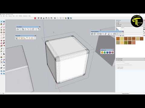 #Sketchup Basic Tools Day-12#FredoCorner