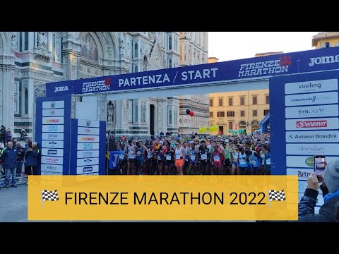 🏁 FIRENZE MARATHON 2022🏁 27/11/2022 START lato destro