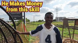 How This Young Nigerian Makes Money in Abuja