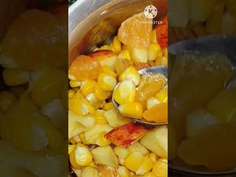 fruit salad /evening snacks/easy but healthy #folksong #trendyshorts #music