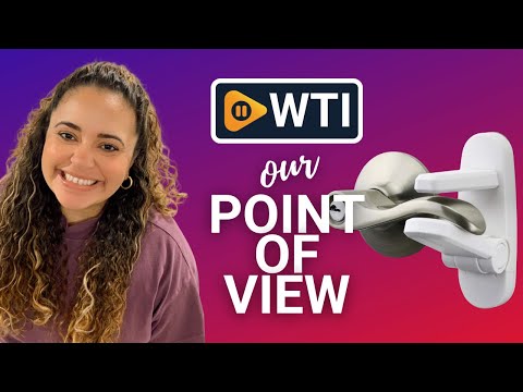 Improved Childproof Door Lever Lock (4 Pack) Prevents Toddlers From Opening Doors. Easy One Hand Operation for Adults. Durable ABS with 3M Adhesive Backing. Simple Install - WTI product video review