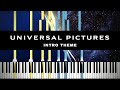 Universal Pictures Intro 1990 Piano Tutorial