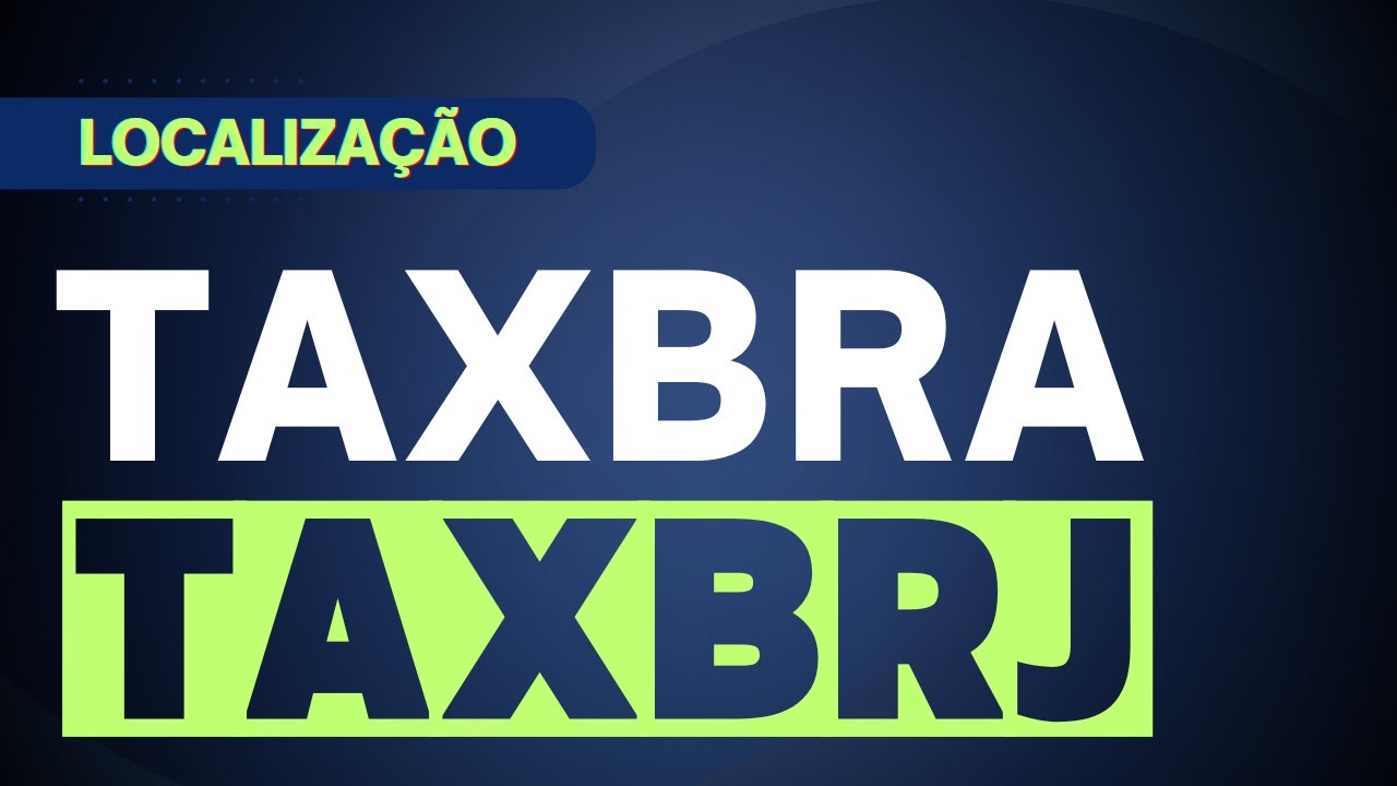 Qual a diferença da TAXBRJ e TAXBRA | SAP | SAP MM | S/4HANA
