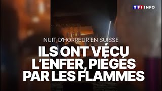 Incendie en Suisse : rescapés des flammes, ils racontent l'enfer｜TF1 INFO