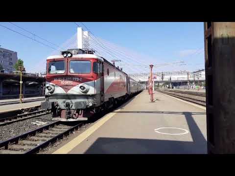 Trenuri frumoase cu mecanici de treaba in Gara Bucuresti Nord