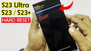 How to HARD RESET Samsung S23/S23+S23/ Ultra ? with keys (NO PC)
