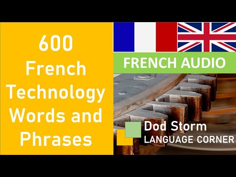 Technical French Vocabulary - 600 Words and Phrases from Technology and IT