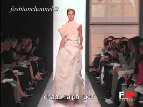 "Chado Ralph Rucci" Spring Summer 2007 Bridalwear Milan by FashionChannel