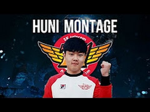 SKT - Best of Huni- SKT new Top laner - best 2017