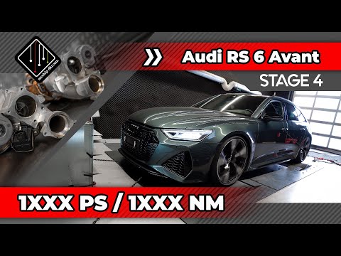 Audi RS6 Avant 1xxxPS ???| Stage 4 | 100-200 km/h | mcchip-dkr
