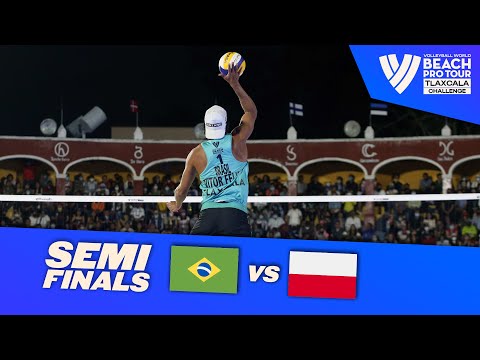 Renato/Vitor Felipe vs. Bryl/Losiak - Semi-Final Highlights of Tlaxcala 2022 #BeachProTour