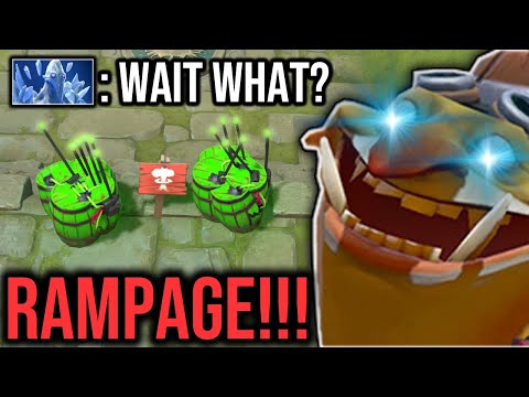 WTF D*ck Mines Strats!! Techies 200IQ RAMPAGE Defense in 5K MMR Bracket!!