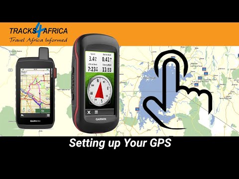 Setting up your GPS, Basic functions of a Garmin GPS unit