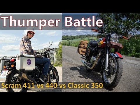 Royal Enfield Thumper Battle: Scram vs. Classic - Ultimate Comparison