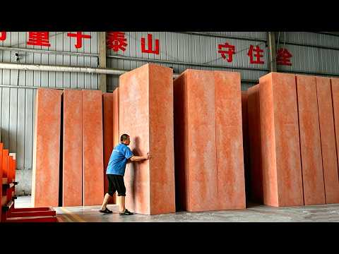 How is a fireproof and heat-insulating board made? Chinese foam board manufacturing plants