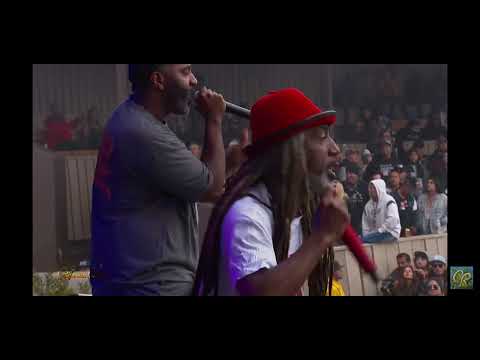 tupac and biggie 2017. alive and live at caliroots