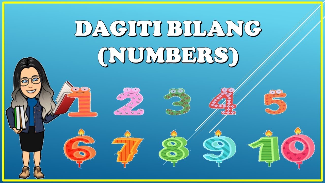 NUMBERS 1-10 (DAGITI BILANG) | MOTHER TONGUE - TEACHER KIMMY