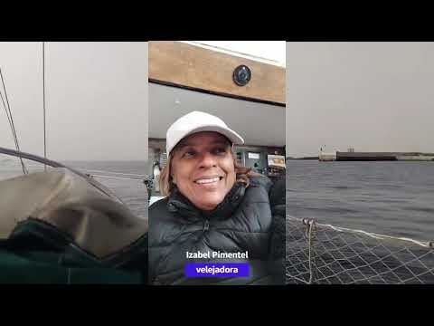 Izabel Pimentel – courage that sails far. She set off on her fourteenth ocean crossing.