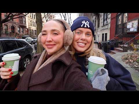 WEEK IN MY LIFE IN NYC AT CHRISTMAS TIME 🎅🏻🎄visiting macy, needlepoint store tours & falling in love