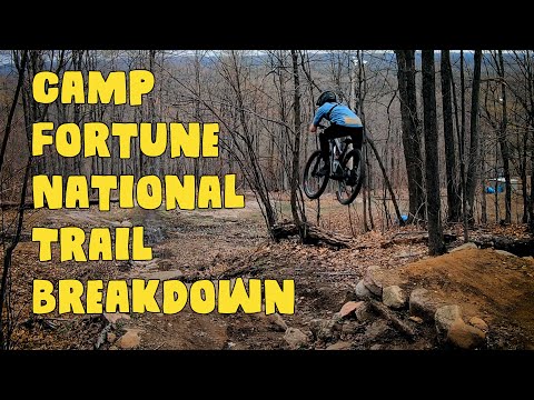 CAPITAL MTB Trail Breakdown : National   Camp Fortune