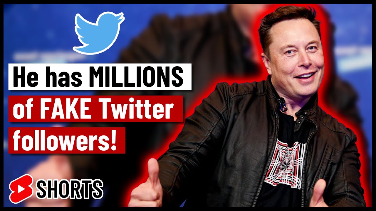 Elon Musk has millions of FAKE Twitter followers!
