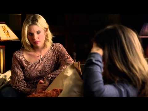 Pretty Little Liars - 3x16 - Spencer, Hanna + Emily visit Aria; Toby and Mona talk
