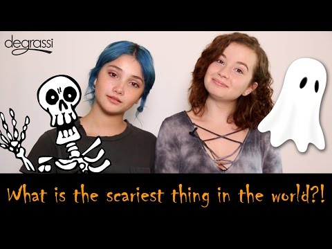 What is the Scariest Thing in the World? Happy Halloween from Degrassi!