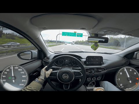2021 FIAT EGEA 1.4 FIRE - POV Test Review I 4K