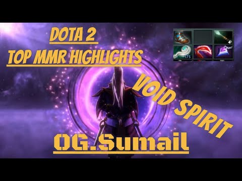 OG.Sumail Void Spirit Gameplay - Dota 2 Top MMR Highlights Gameplay