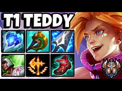 T1 Teddy EZREAL vs ASHE [ ADC ] Korea Challenger Patch 11.15 ✅