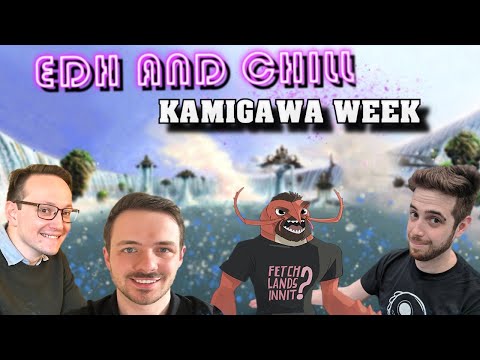 EDH and Chill -  O-Kagachi vs Reki vs Mathas vs Patron of the Moon - Kamigawa Themed Commander Decks