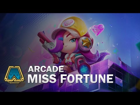 Arcade Miss Fortune Exclusive Chibi Preview (Chinese Server) - Teamfight Tactics